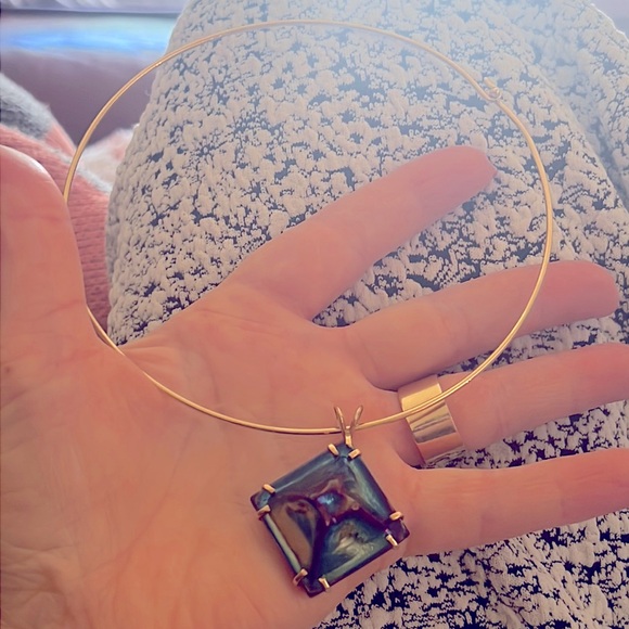 14k gold and Tiffany turtleback custom piece - Picture 13 of 15